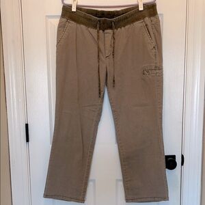 Sundance Women’s Drawstring Waist Cotton Cargo Pants